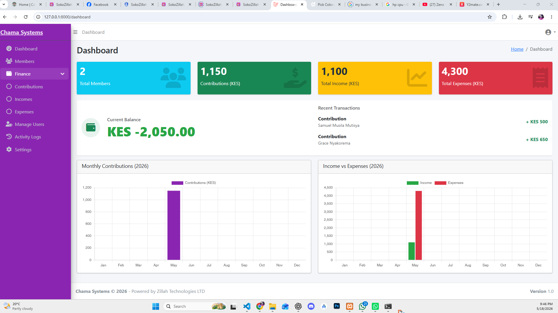 Chama Smart Systems (Chama Management Software)